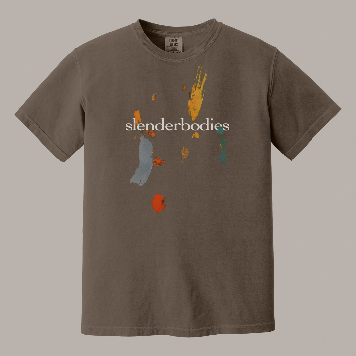 fenhaven splatter tee - espresso